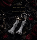 Crowned in Sin keychain set